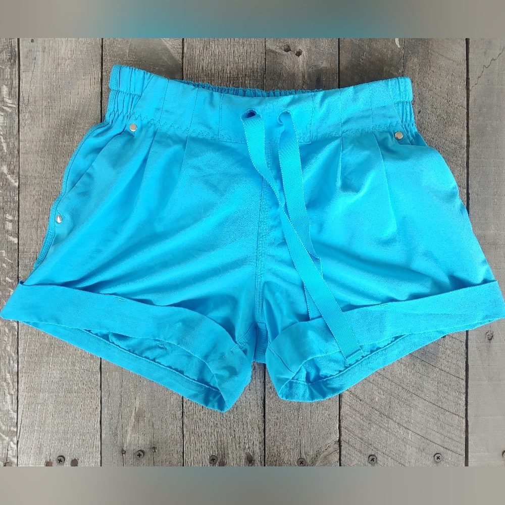 Lululemon Women's Drawstring Athletic Elastic Waist Pocket Shorts Lightweight 4
